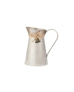 Christmas Milk Jug With Jingle Bell