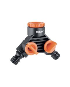 Claber Double Tap Connector