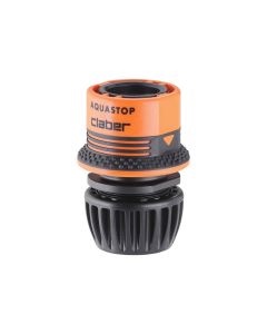 Claber Ergogrip Coupling with Aquastop - 1/2" - 5/8"