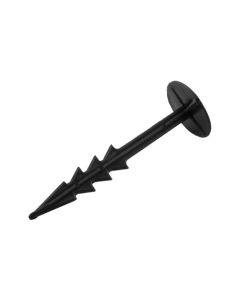 Ground Cover Peg - Black - 15cm