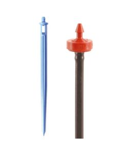 Netafim PCJ Dripper & Prevo Stake Assembly - 2l/h