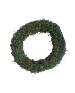 Padded Moss Effect Wreath Rings - 12"