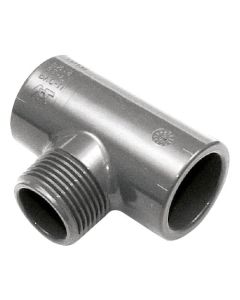 PVC Male Branch Tee Fitting - 32mm x 1¼" x 32mm