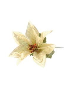 Poinsettia Picks - Gold