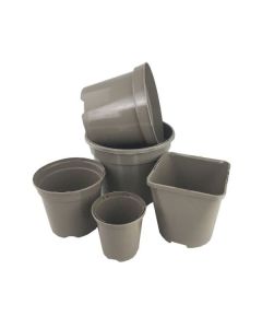 Aeroplas Recyclable Square/Round Pots - Taupe