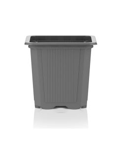 Teku Lightweight Square Pots - Grey - 0.23L