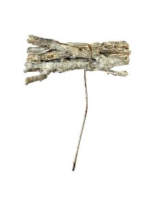 White Glitter Twig Picks