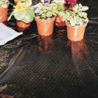 Micro Perforated Polythene Film - Black - 1.2m x 250m
